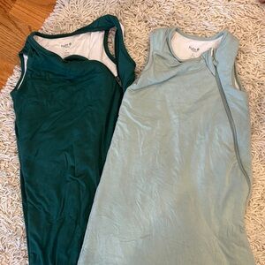 Kyte BABY Sleep Sacks in Teal and Light green